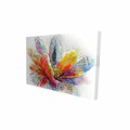 Fondo 12 x 18 in. Abstract Flower with Texture-Print on Canvas FO3327810